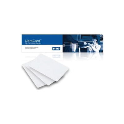 Fargo CR-80 UltraCard PVC Cards with Low-Coercivity Magnetic Stripe 500 Cards per box