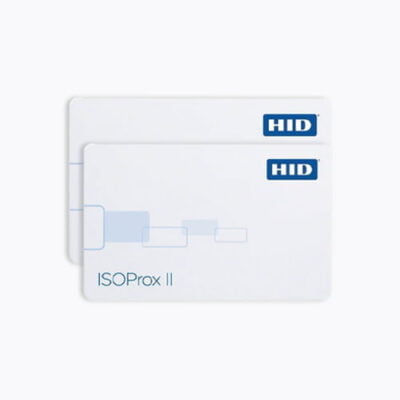 HID 1386LGGMN ISOProx II Proximity Access Card – 26Bit Format H10301 , Programmed ( 100 Pack)