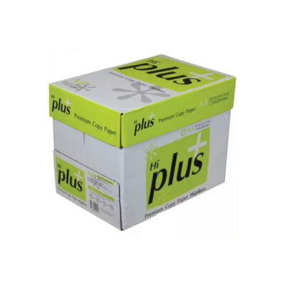 Hi Plus Premium Copy Paper, 500 Sheets, 75 GSM, A4 Size, White