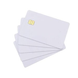 SLE5542 Contact chip White Plastic Cards (Box of 200 cards)