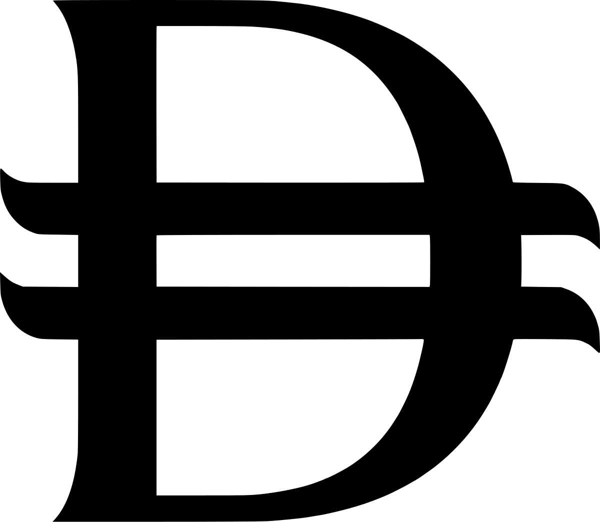 Dirham symbol